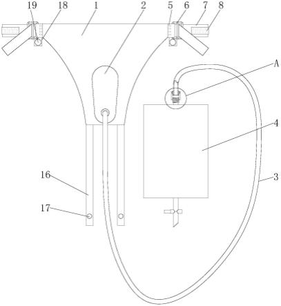 一种防止穿戴松动的泌尿外科护理用接尿器的制作方法