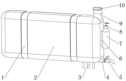 货车洗手水箱设计图片