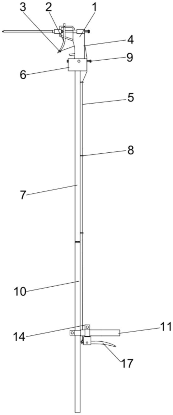 一种用于建筑螺栓孔发泡胶封堵的辅助工具的制作方法