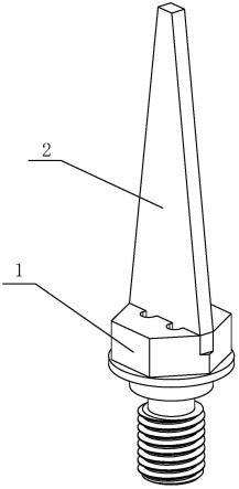 一种刀具的开槽定位式的焊接专用装配结构的制作方法