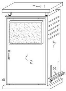 一种防护型内开式低压配电柜的制作方法