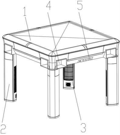 一种取暖麻将桌的制作方法