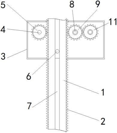 一种具有防坠落功能的建筑爬架的制作方法