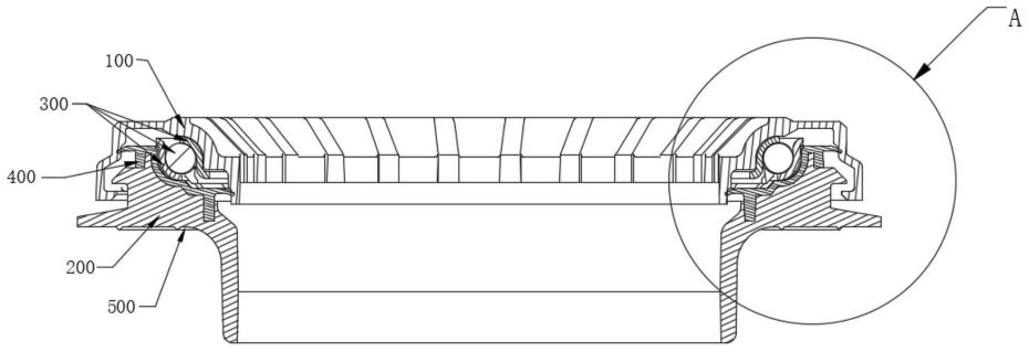 密封型悬架轴承装置的制作方法