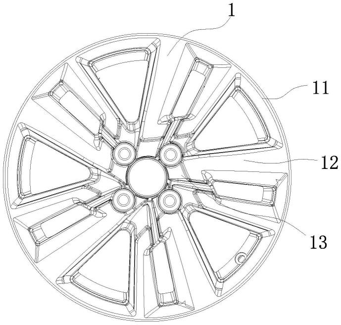 一种具有多功能自清洁的分体式汽车轮毂的制作方法