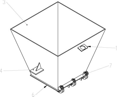 一种自动落球的磨机加球斗的制作方法