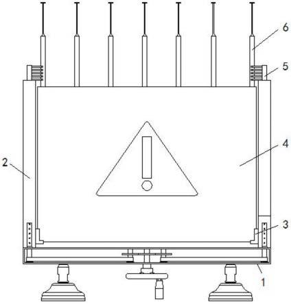 一种建筑施工安全管理围栏的制作方法