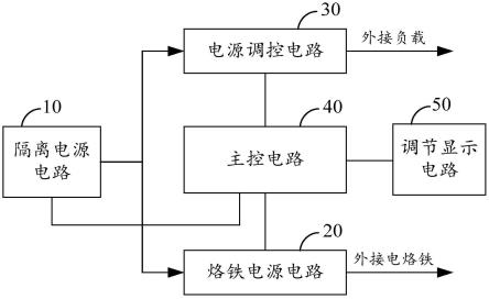 一种带可调直流电源的焊台的制作方法