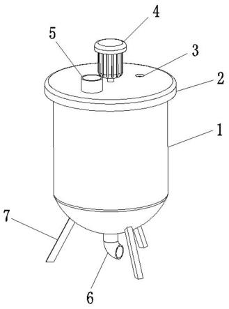 一种石膏生产用搅拌器的制作方法