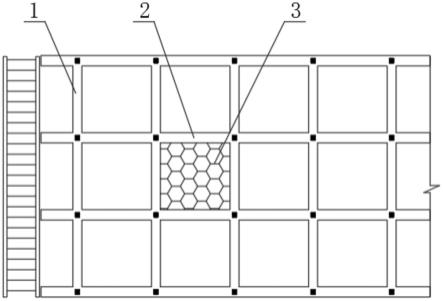 一种采用预制RPC六棱块构筑的边坡结构的制作方法