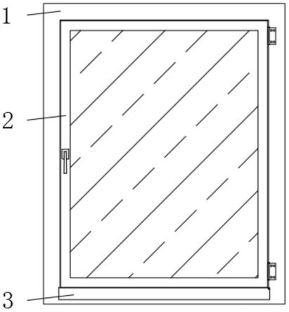 一种塑钢内平开窗的制作方法