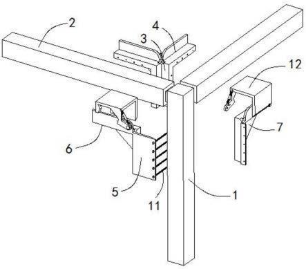 一种防磨损的仿古建筑加工用定位装置的制作方法