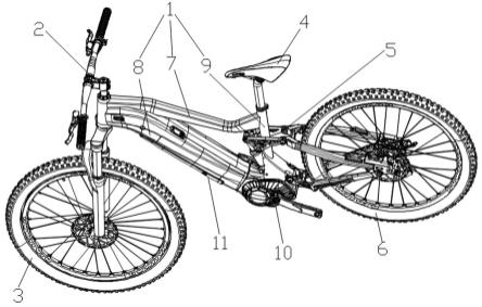 一种山地电动自行车的制作方法