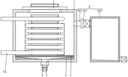 一种锅炉尾气热量再利用加热纸浆成型装置的制作方法