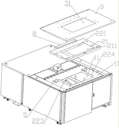 一种小型分布式易腐垃圾就地处理设备的投料口结构的制作方法