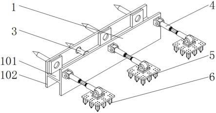 一种基坑支护钢板桩施工用的定位装置的制作方法