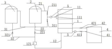一种重竹热压机余热循环利用系统的制作方法