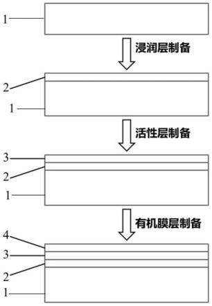 一种近贴式微光像增强器荧光屏有机膜层的制备方法与流程