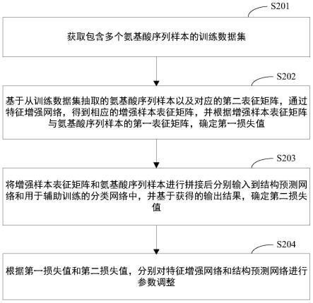 蛋白质结构预测模型的训练方法和蛋白质结构预测方法与流程