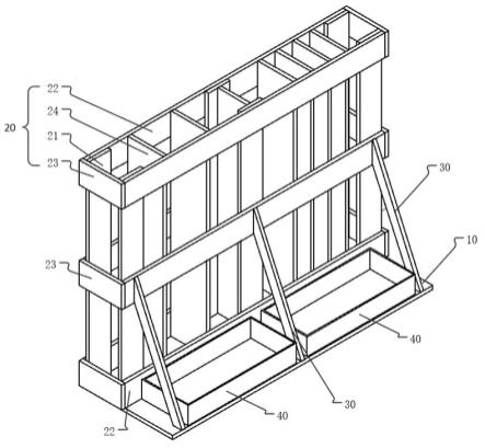 一种用于建筑测量仪器拆解部件的收纳装置的制作方法