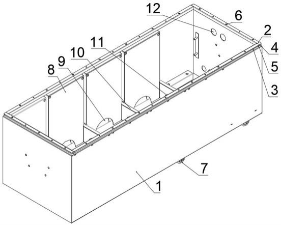 一种新能源电池箱的制作方法