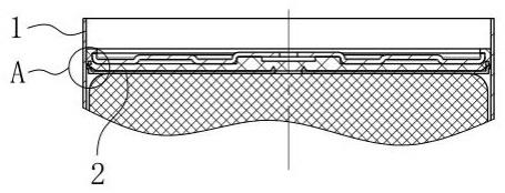 一种集流片焊接结构的制作方法