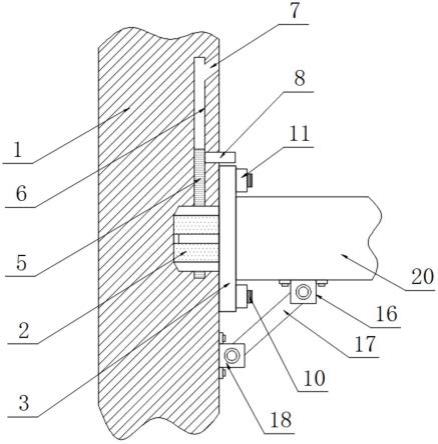 一种钢结构建筑的砌体外墙连接节点的制作方法