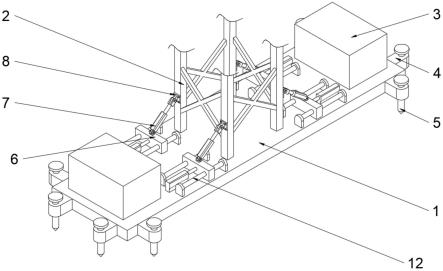 一种塔式起重机的固定架结构的制作方法