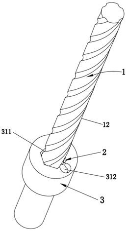 一种工艺品吊椅用钢丝绳索锁紧机构的制作方法