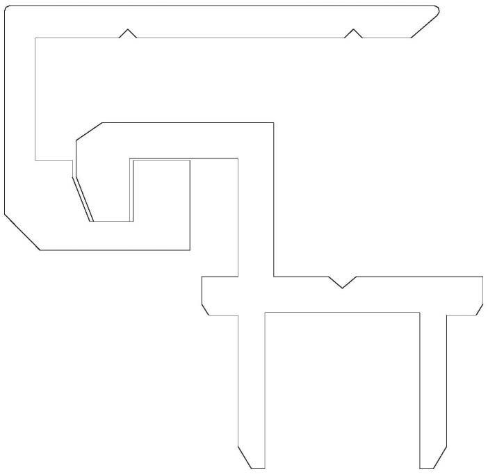 一种框扇连接用型材的制作方法