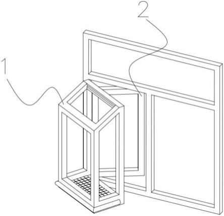 一种隔热平开窗的制作方法