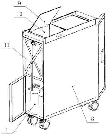 灭火功能客舱餐车的制作方法