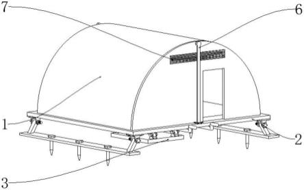 一种环保型篷布的新型户外帐篷的制作方法