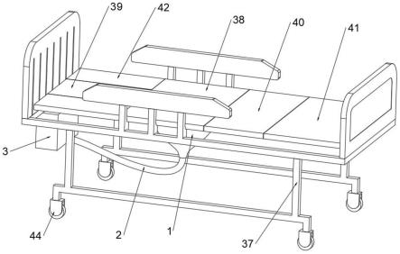 一种防臭型自冲洗护理床用坐便器及护理床的制作方法