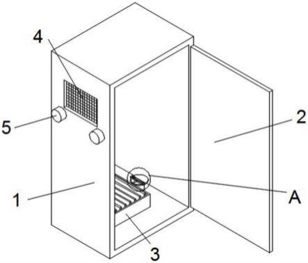 一种可降温式污水水泵智能控制柜的制作方法