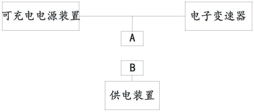 一种电子变速器的充电装置的制作方法