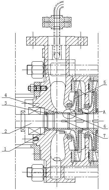 一种多级泵用首级叶轮轴向定位结构的制作方法