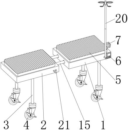 一种护理用输液护理床的制作方法