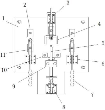 驾驶模拟器脚踏板底部固定架焊接夹具的制作方法