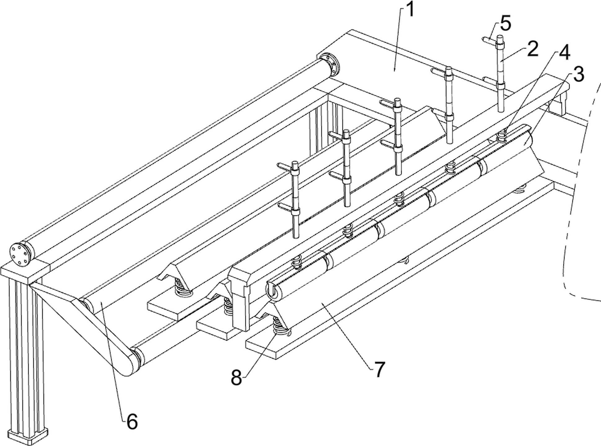 一种制作家具的板材平整度测量装置的制作方法