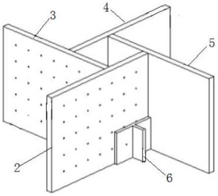 便于脱模拼装式墙体裂缝注浆料用试块模具及工作方法与流程