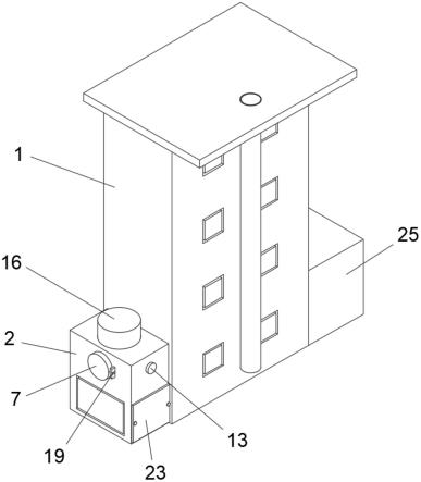 一种具有室内外空气指数检测的智能楼宇系统的制作方法