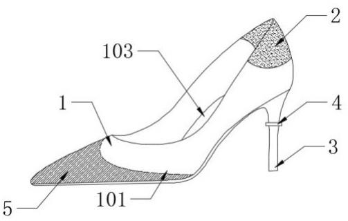 一种改良高跟鞋的制作方法