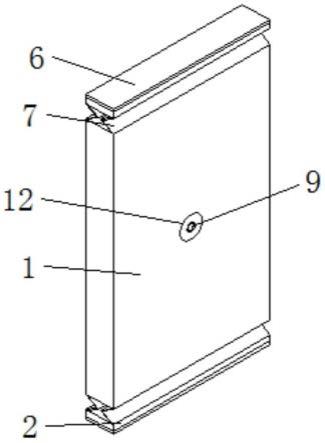 一种室内装修工程隔墙安装结构的制作方法