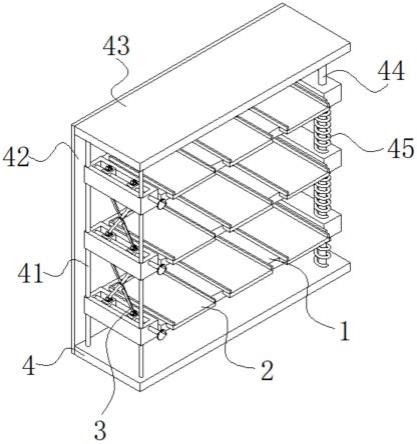 一种印刷生产用的标签品检架的制作方法