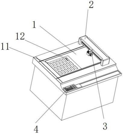 一种载玻片画框装置的制作方法