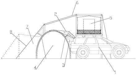 一种自动调节温度的汽车营地帐篷的制作方法