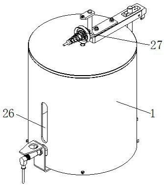 一种便捷换型纬线桶装置的制作方法