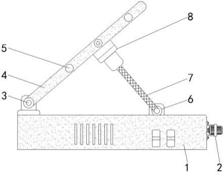 一种用于建筑工程施工的模板支护结构的制作方法