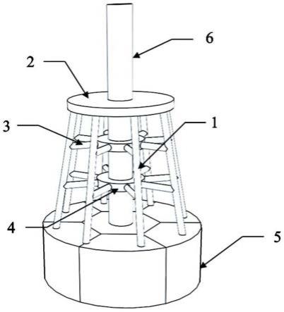 一种海上风电深水桩筒组合基础的制作方法